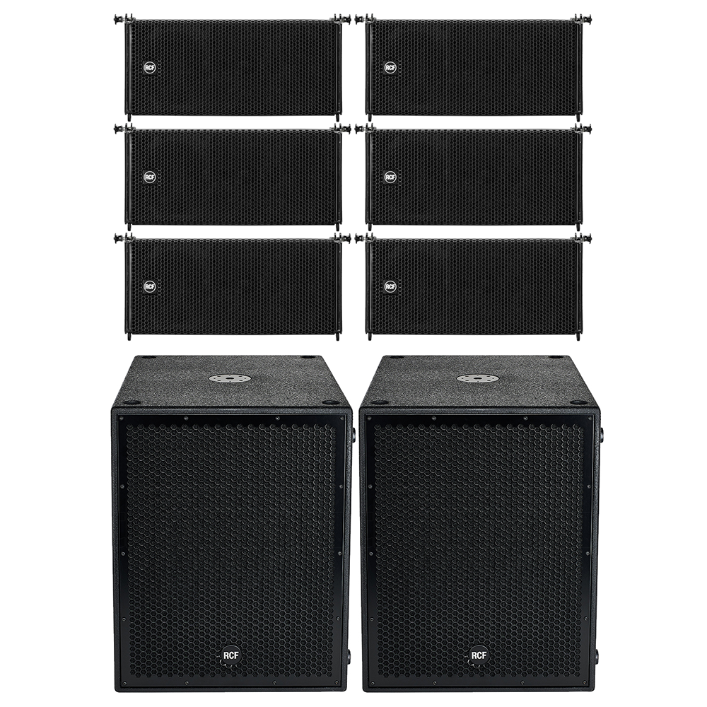 RCF HDL 6-A Line Array System